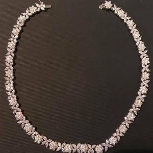 Costume jewelry 16 inches long cubic zirconia